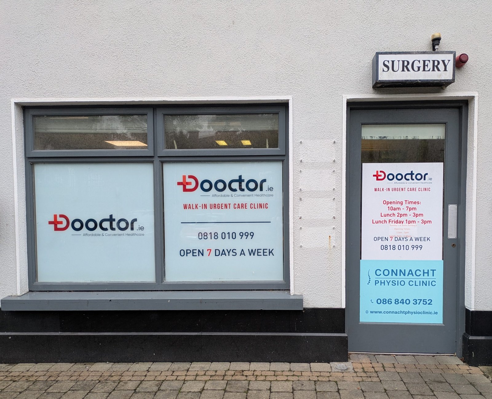 Dooctor.ie Clinic Entrance