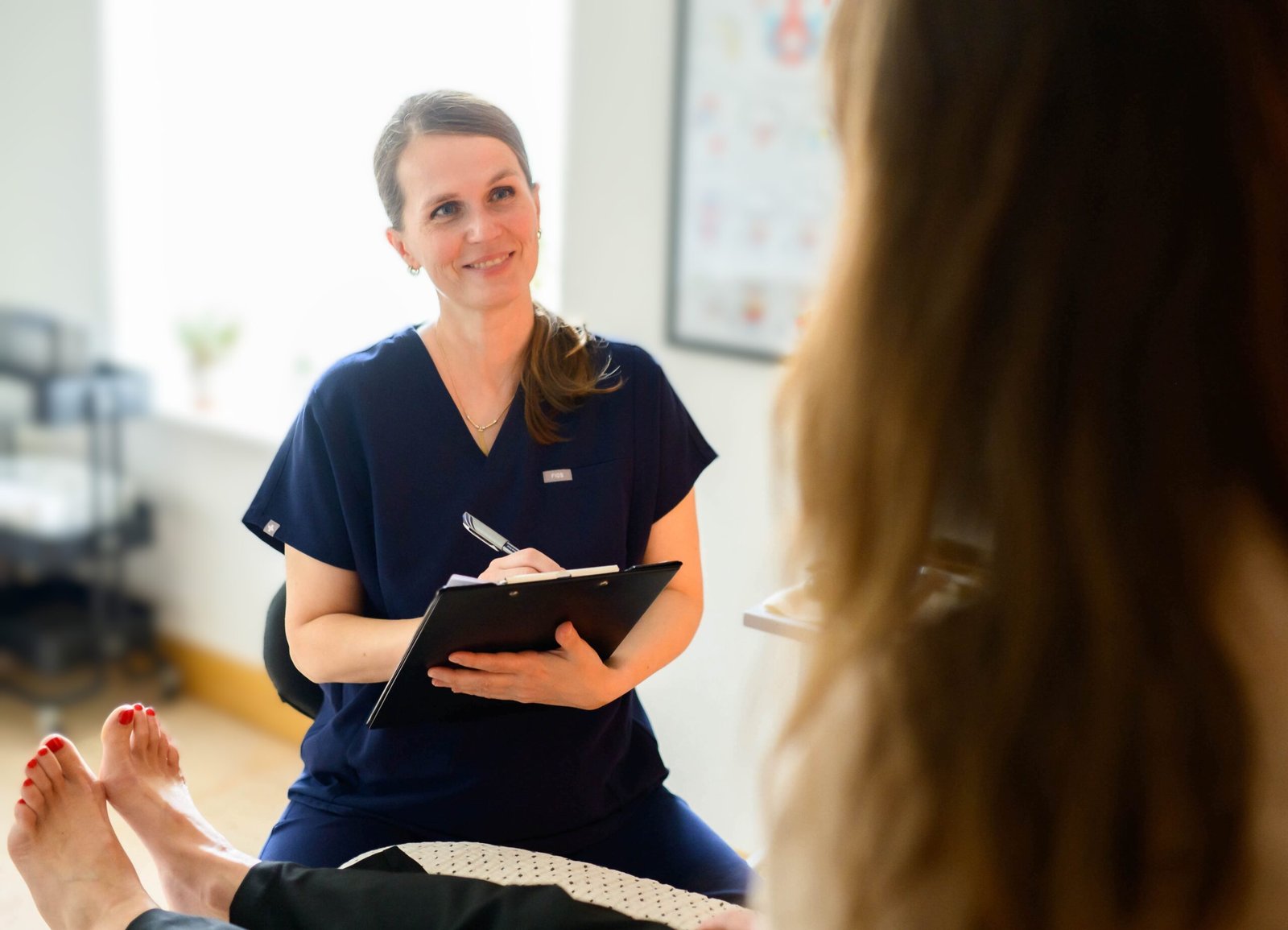 Reflexology session in Galway